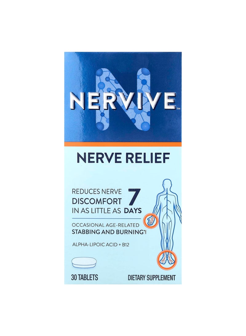 Nerve Relief, 30 Tablets
